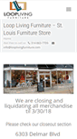 Mobile Screenshot of looplivingfurniture.com